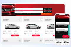 Online car rental system